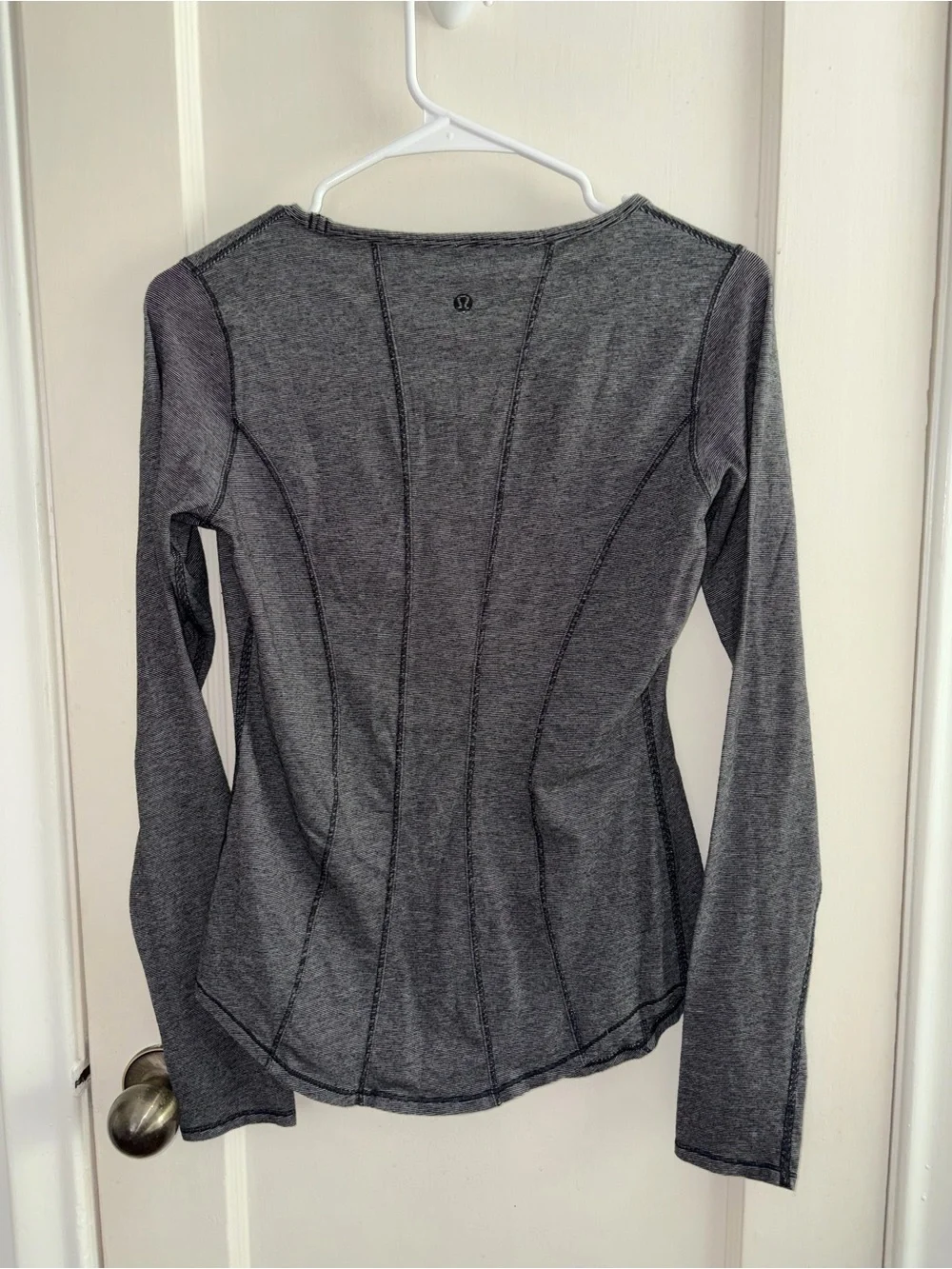 Lululemon Between the Lines long sleeve Micro Stripe top